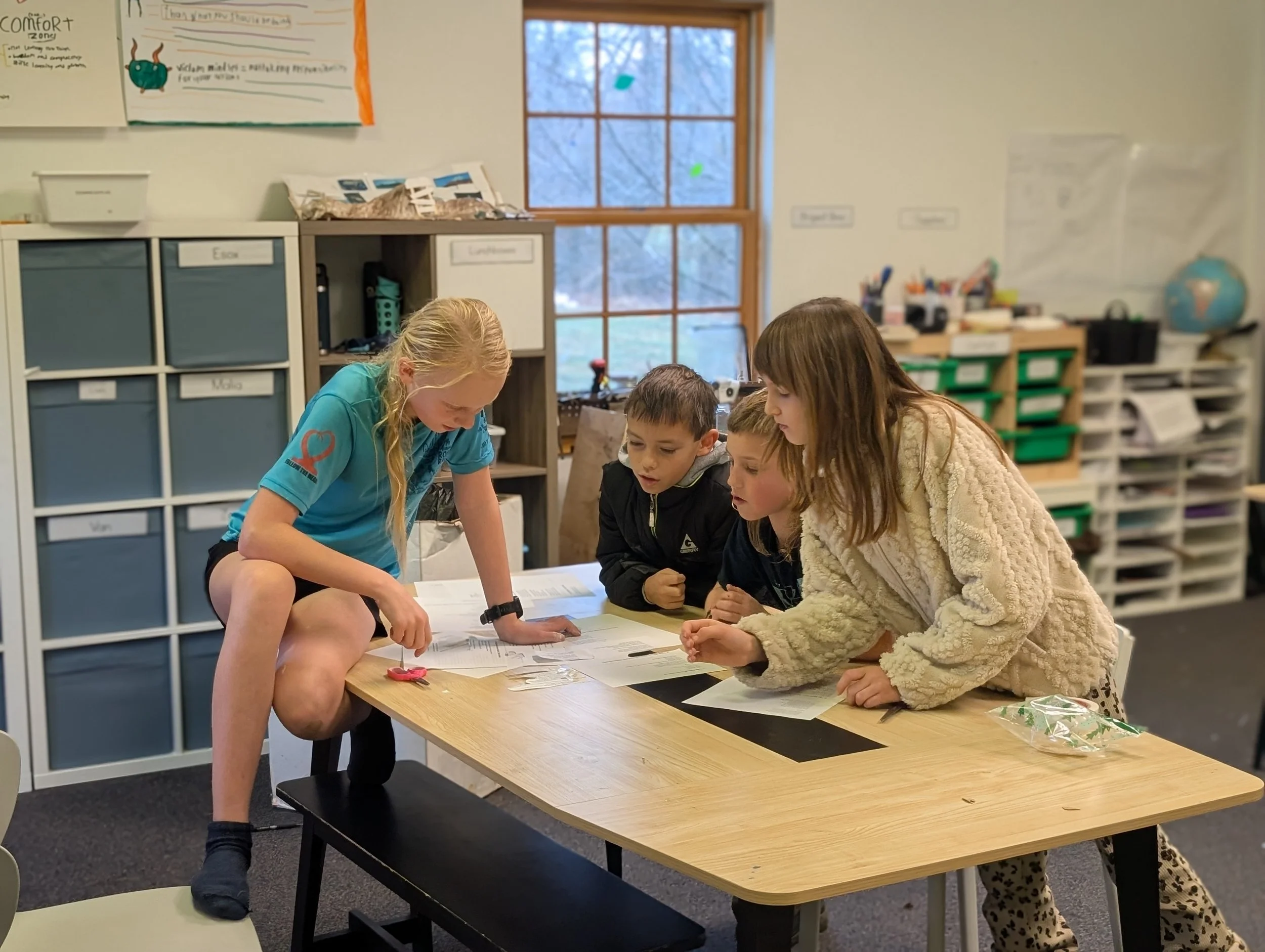 Collaborative teamwork and project-based learning at Acton Academy Columbus