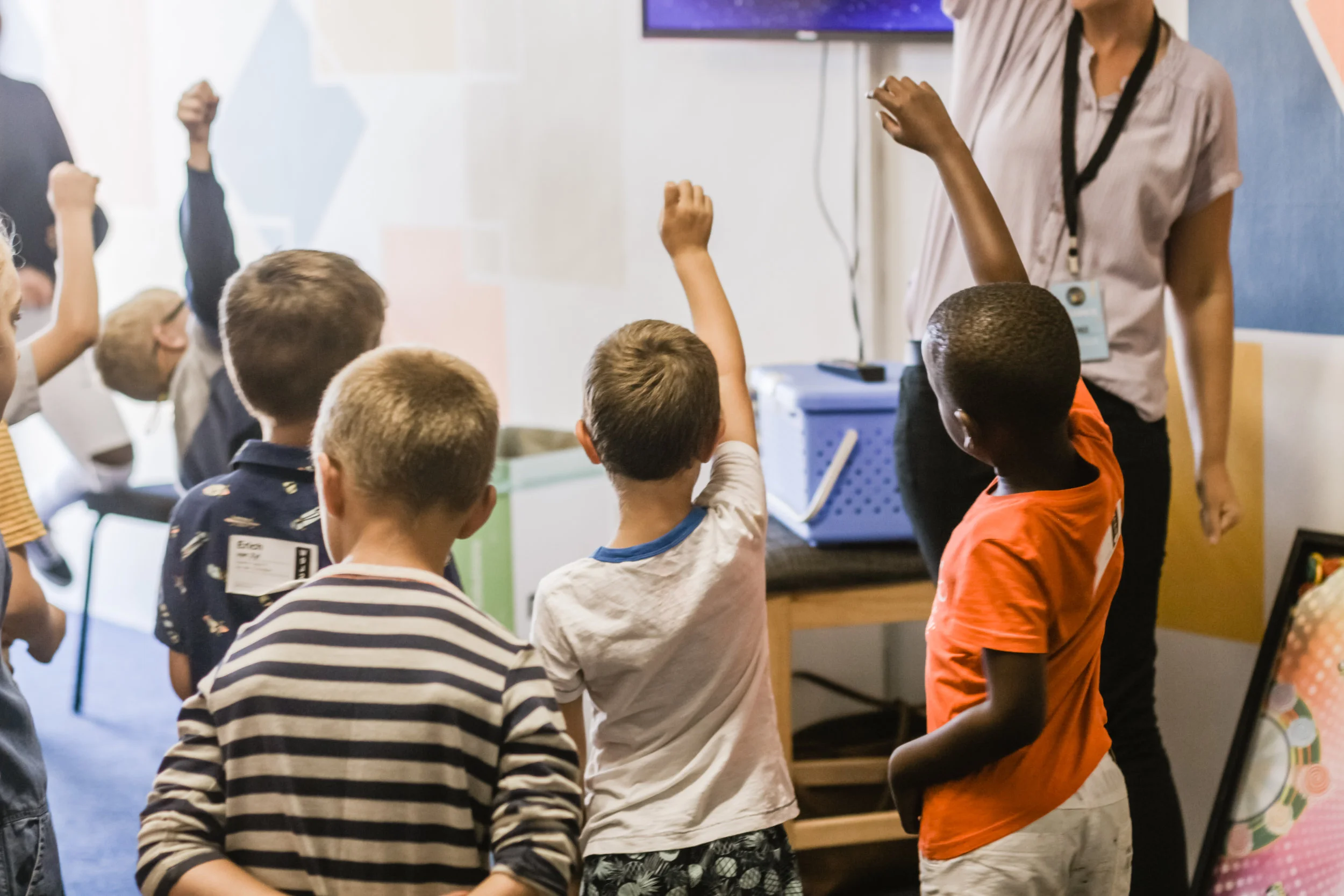 Kids need to move around - tying them to a desk hinders learning