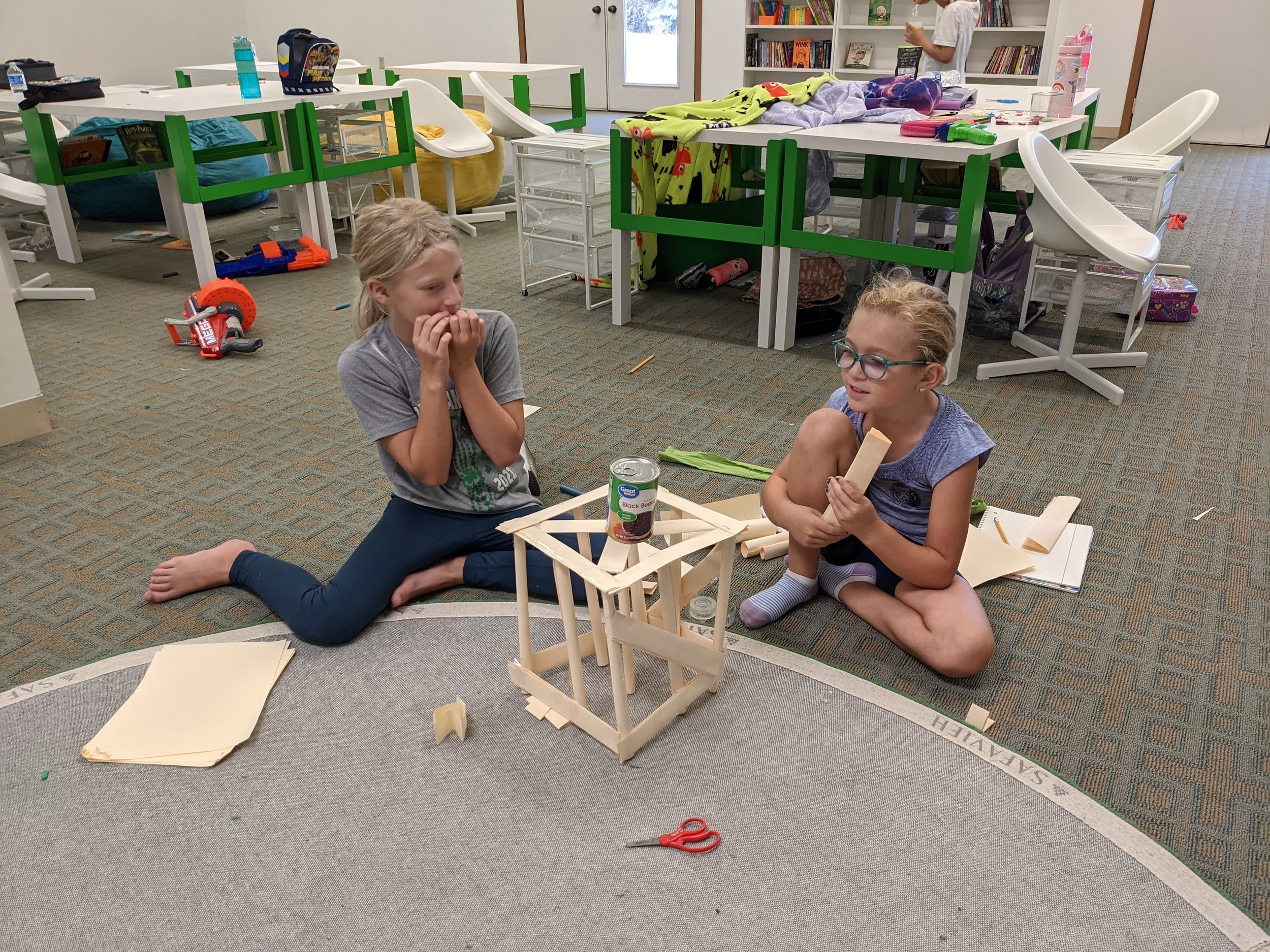 STEM challenge in Columbus, OH elementary school