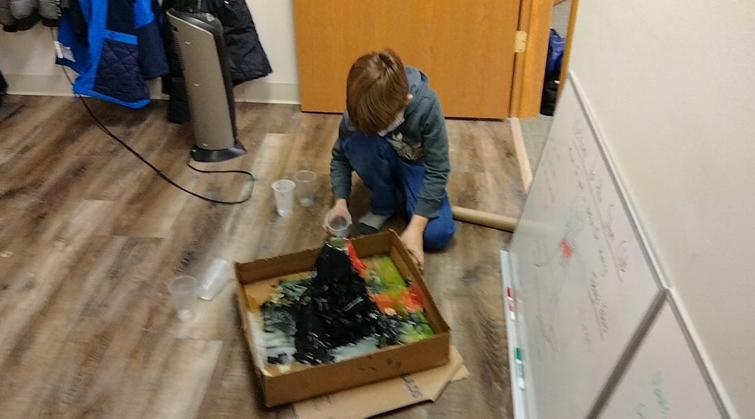 Volcano - STEM project-based learning