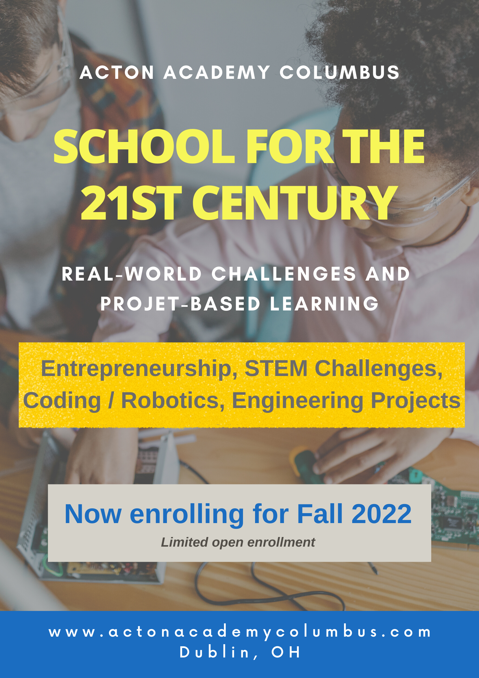 Enrollment open for Fall 2022