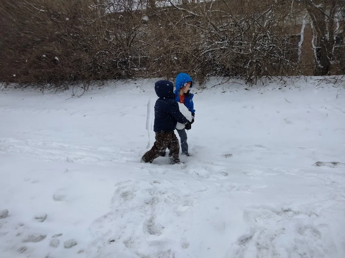 Play-Based Learning in the Snow