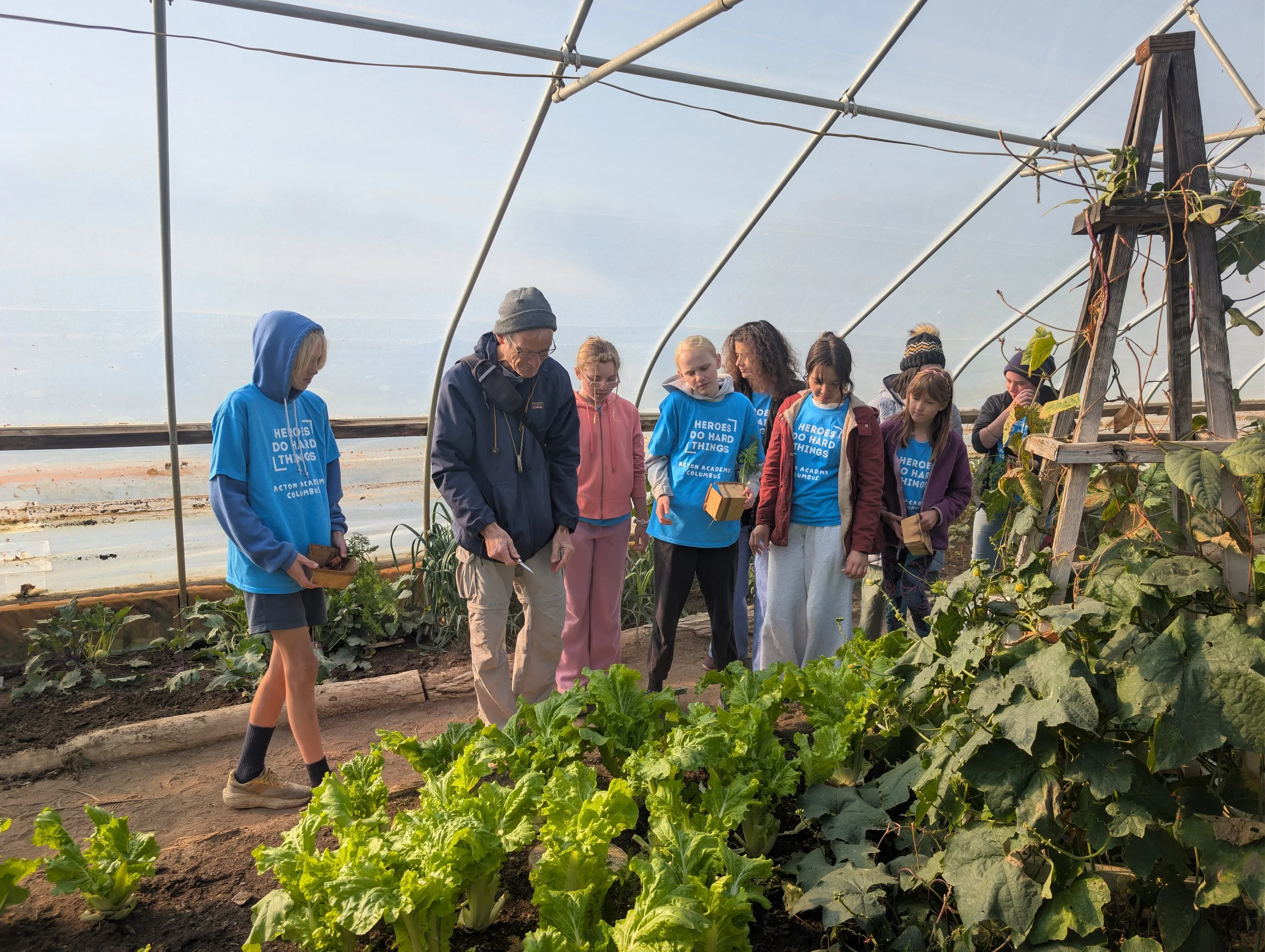 Horses, Kohlrabi, Llamas… Oh My! Learning Comes Alive Outside the Studio
