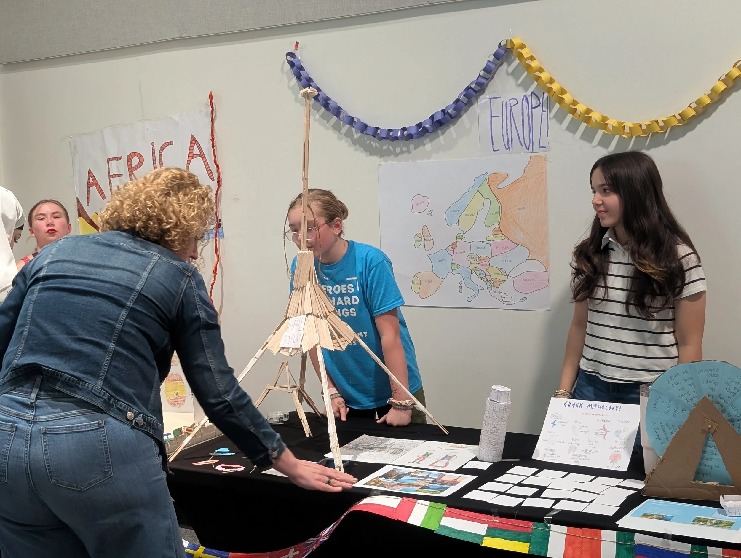 Exhibition for Acton Academy middle school students