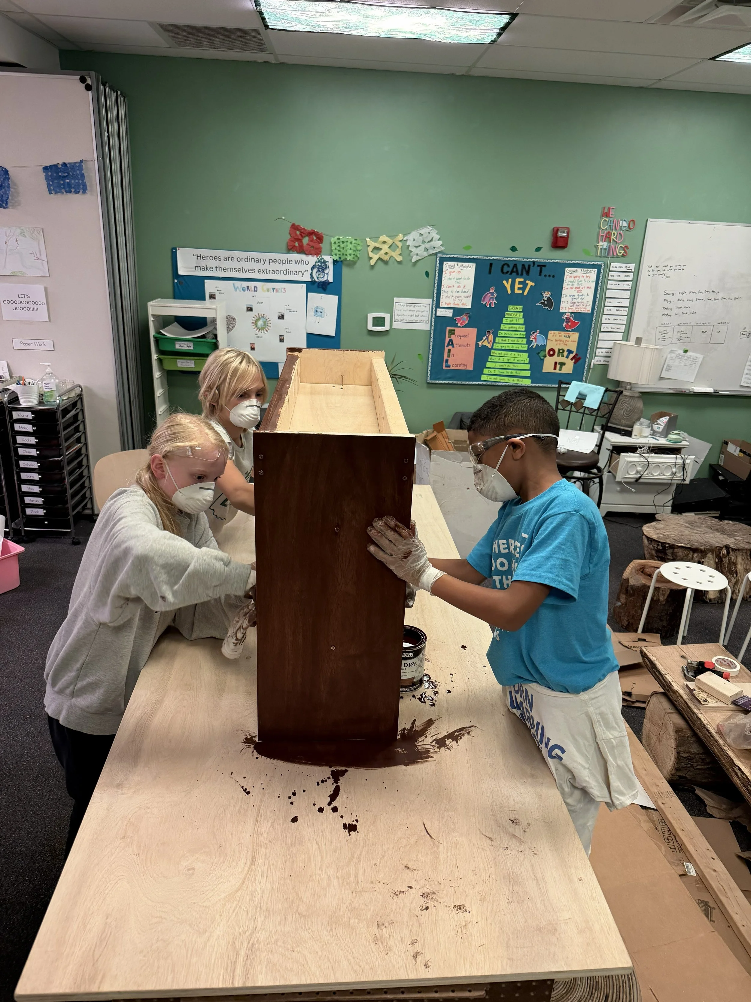 Passion project at Learner-Driven Microschool in Dublin, OH (Acton Academy Columbus)