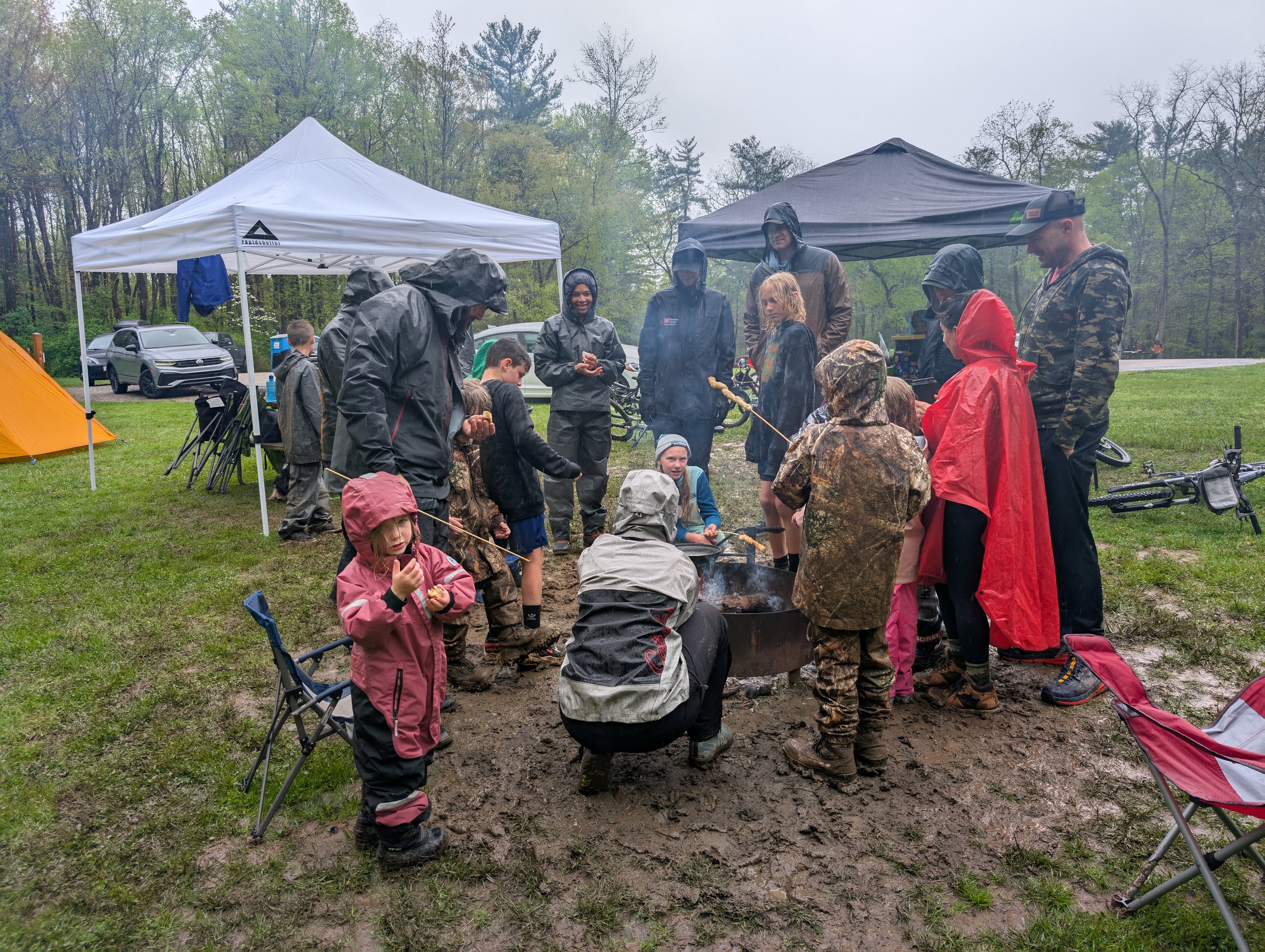 Waldorf-Inspired Education - Acton Academy Columbus (microschool in Dublin, OH) learners on their annual camping trip