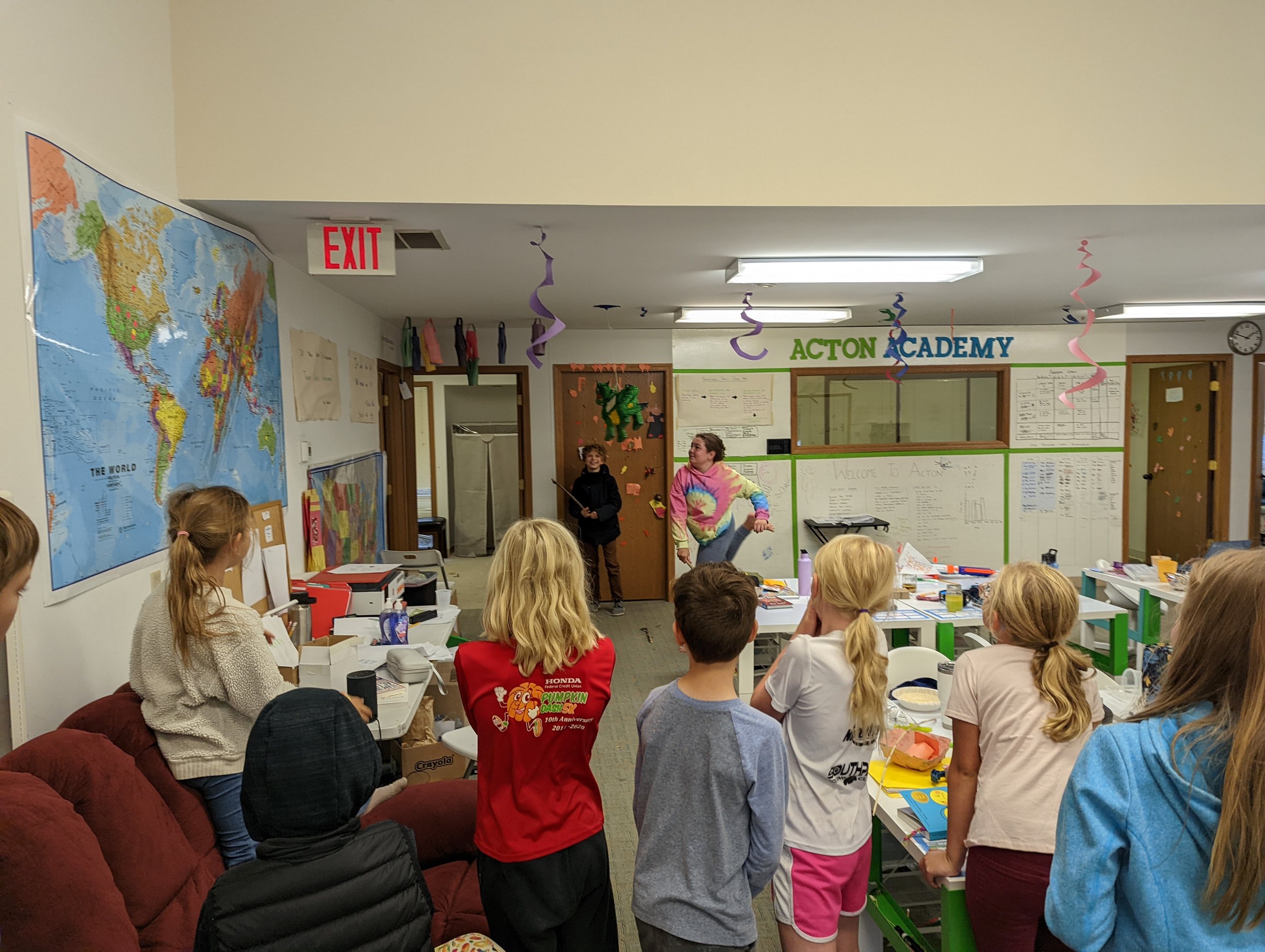 Students at Acton Academy (alternative school) can complete grade levels in weeks