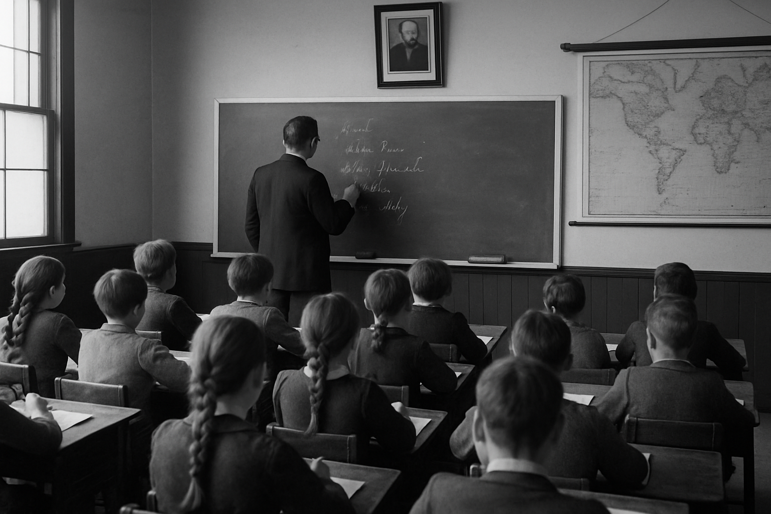 Industrial Era classroom